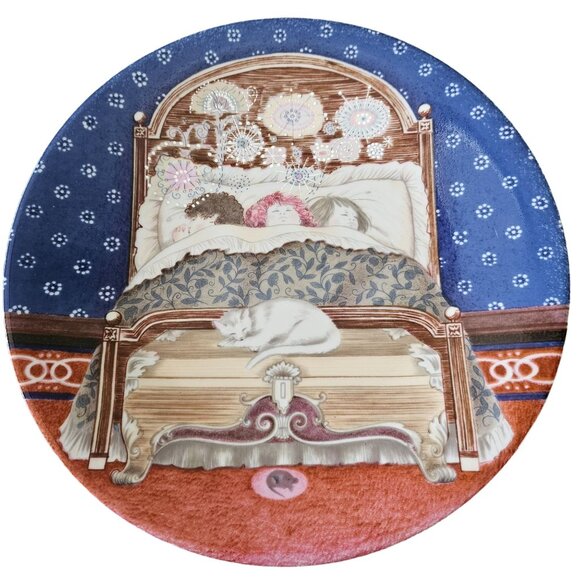 1981 Haviland Limoges Christmas Plate A Visit From Saint Nicholas 2nd in series - Picture 8 of 10